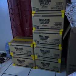 Sealed Case DBZ Fusion World 