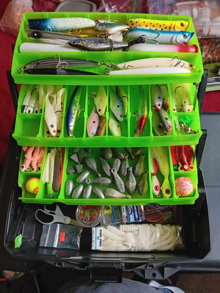 Box Of Stuff To Fish