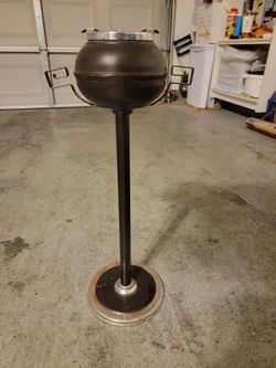 Old Standing Ash Tray