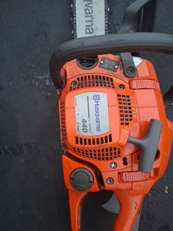 Chain Saw Working 
