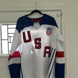 Team USA TJ Oshie Jersey XL 
