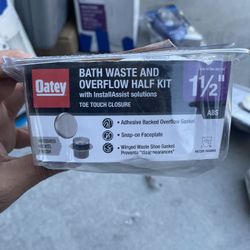 Oatey Bath Waste & Overflow Half Kit