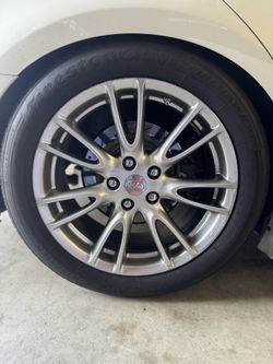 18” rims with tires