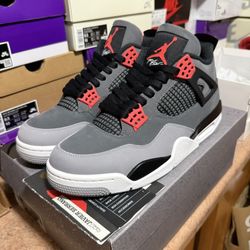 NIKE AIR JORDAN 4 INFRARED Sz 9 DS