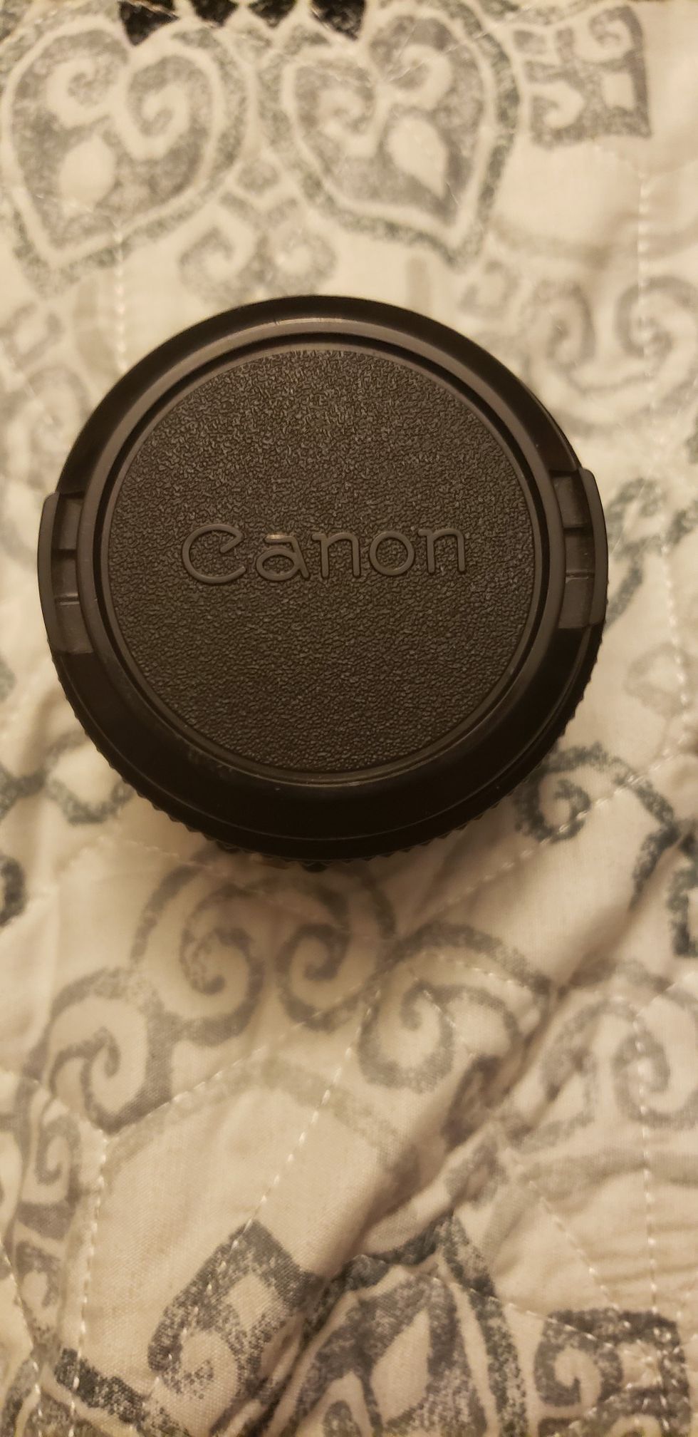 Canon lens fd 50mm 1: 1.8