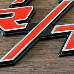New RT R/T logo badge emblem SEE ALL PICS SOLD SEPARATELY SHIPPING AVAILABLE