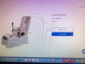 2 - NEW Spa Pedicure chairs