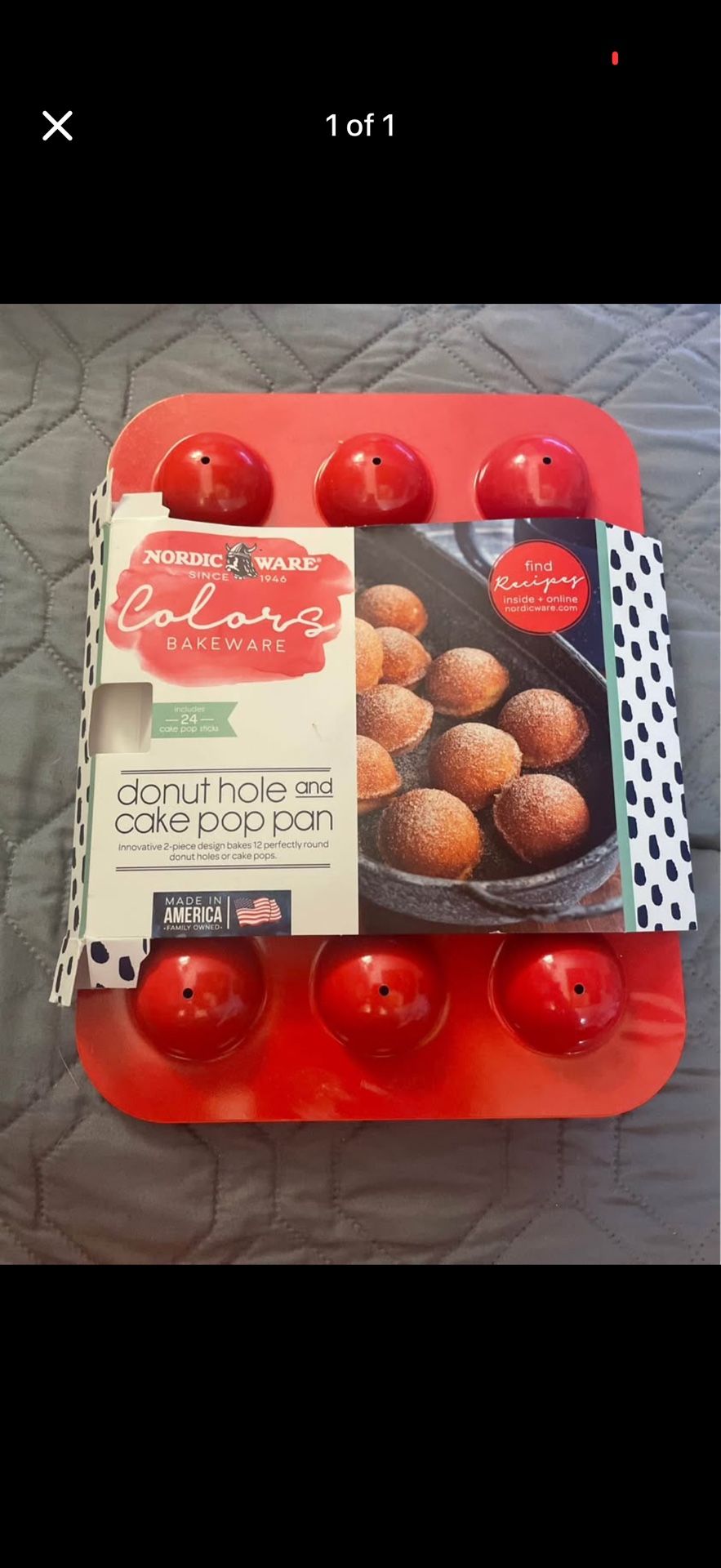 Donut Hole and Cake Pop Pan