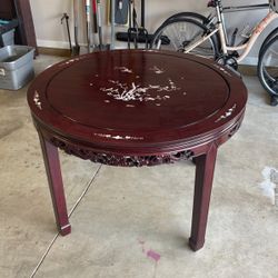 Mother Of Pearl Table