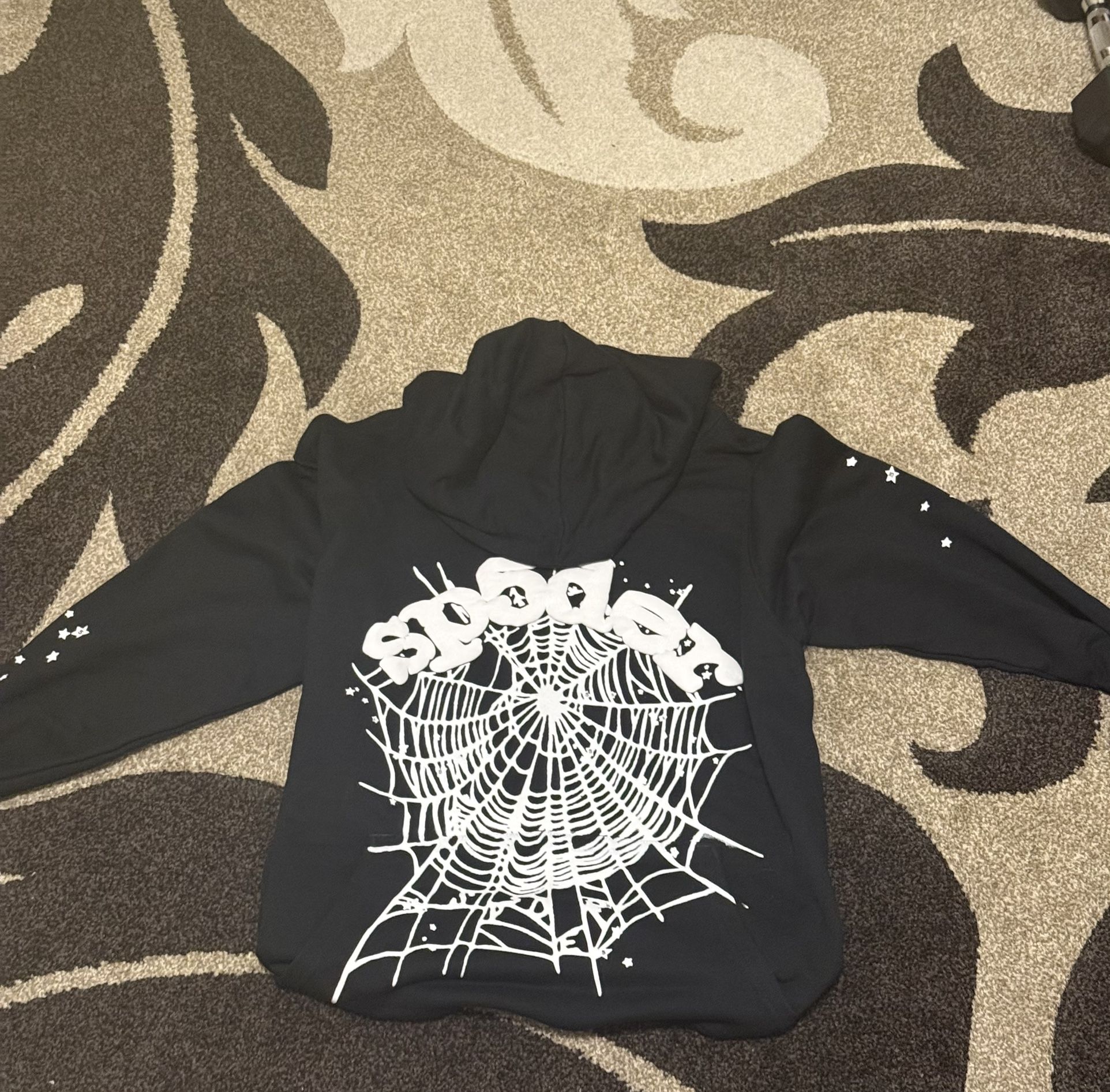 Black Web Spider Hoodie