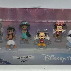 Disney 100 years of Love limited edition collectible figures set
