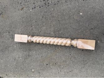 1 wood leg