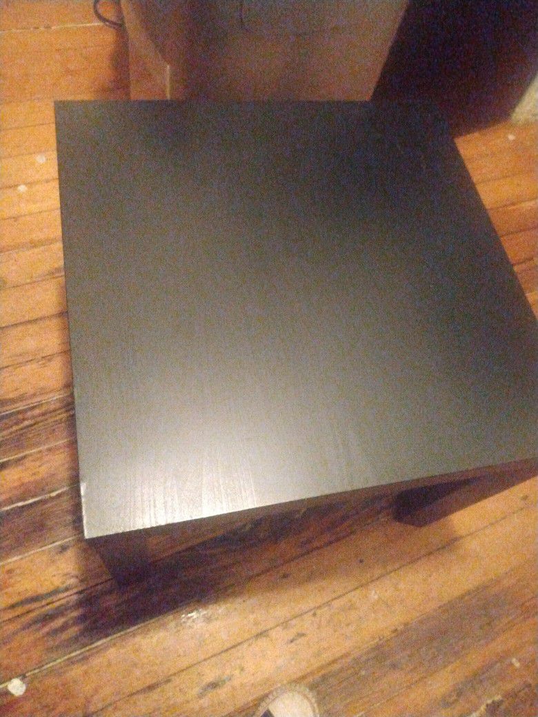 Small Black Ikea table