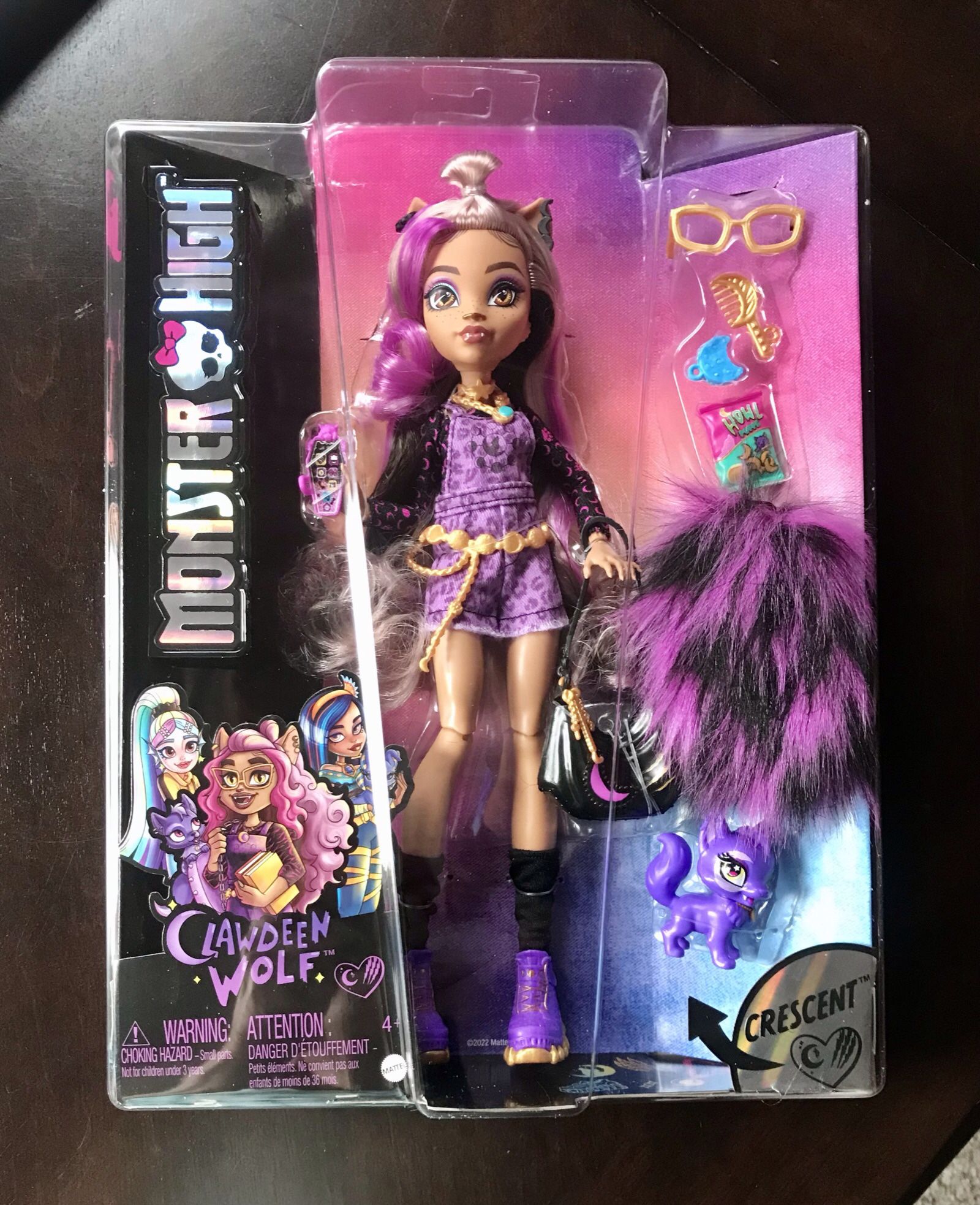 Monster High Clawdeen Wolf 2022 Reboot G3 Generation 3 NEW & Sealed!