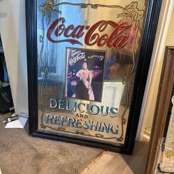 Vintage Coca-Cola Advertisement Mirrors