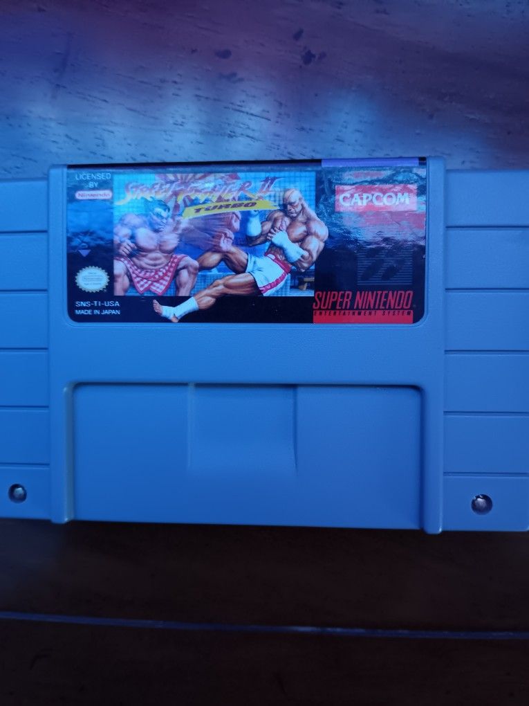 Street Fighter 2 Super Nintendo 