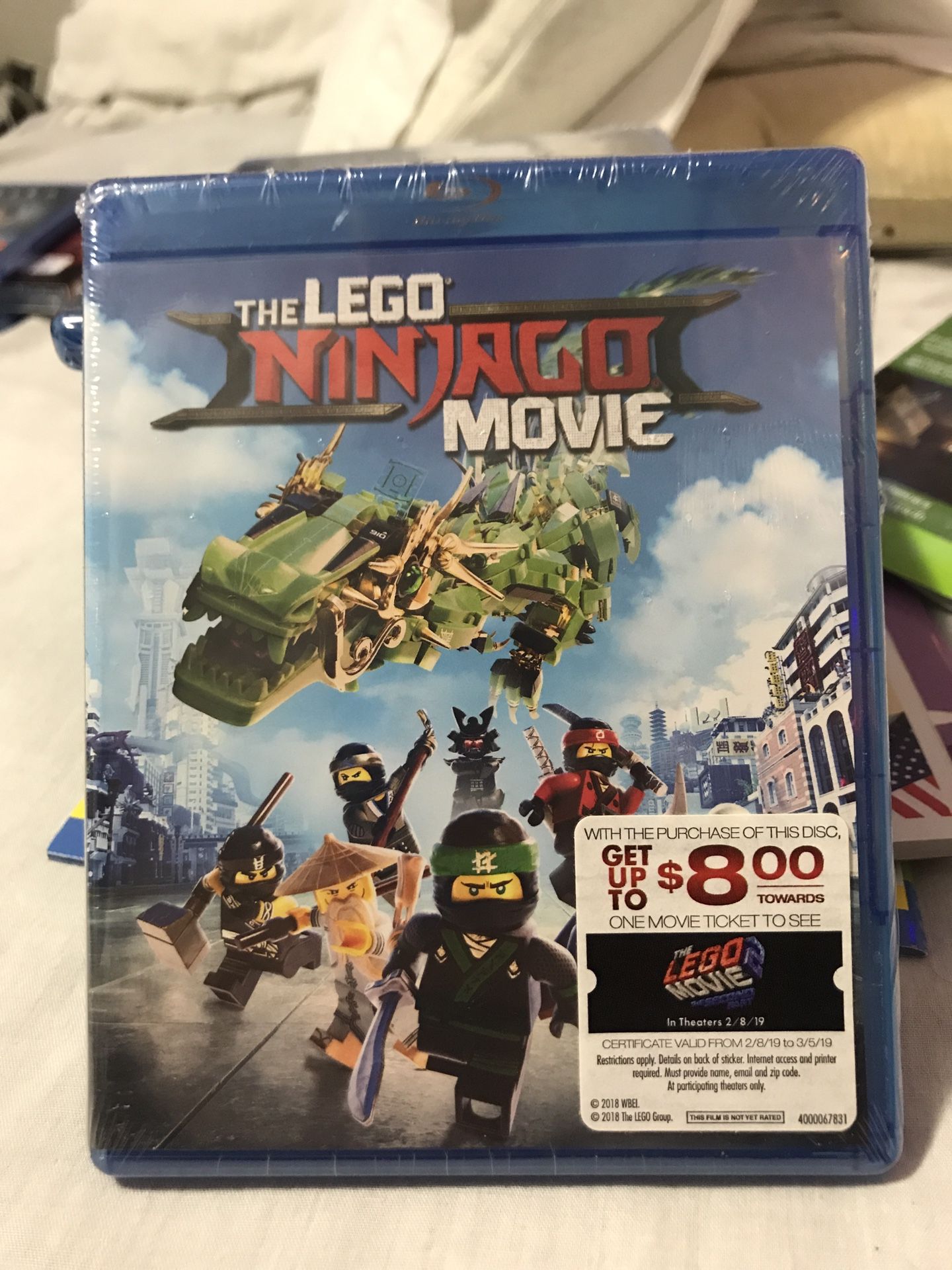 The Lego Ninjago Movie - BluRay DVD