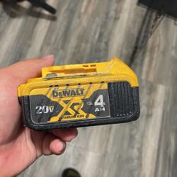 Dewalt Battery 4ah 
