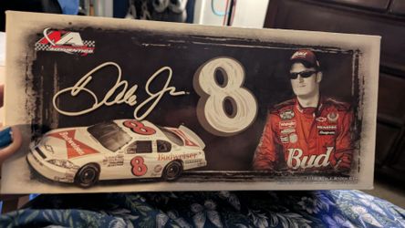 Dale Earnhardt Jr. Signed chrome diecast