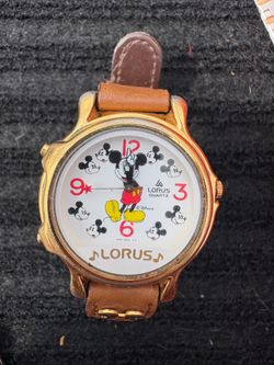 Lotus quartz Micky Mouse collectible watch
