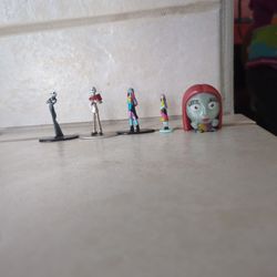 The Nightmare Before Christmas Small Metal Figures