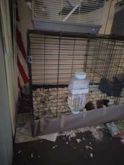 7 ft. Double sided guinea pig cage habitat