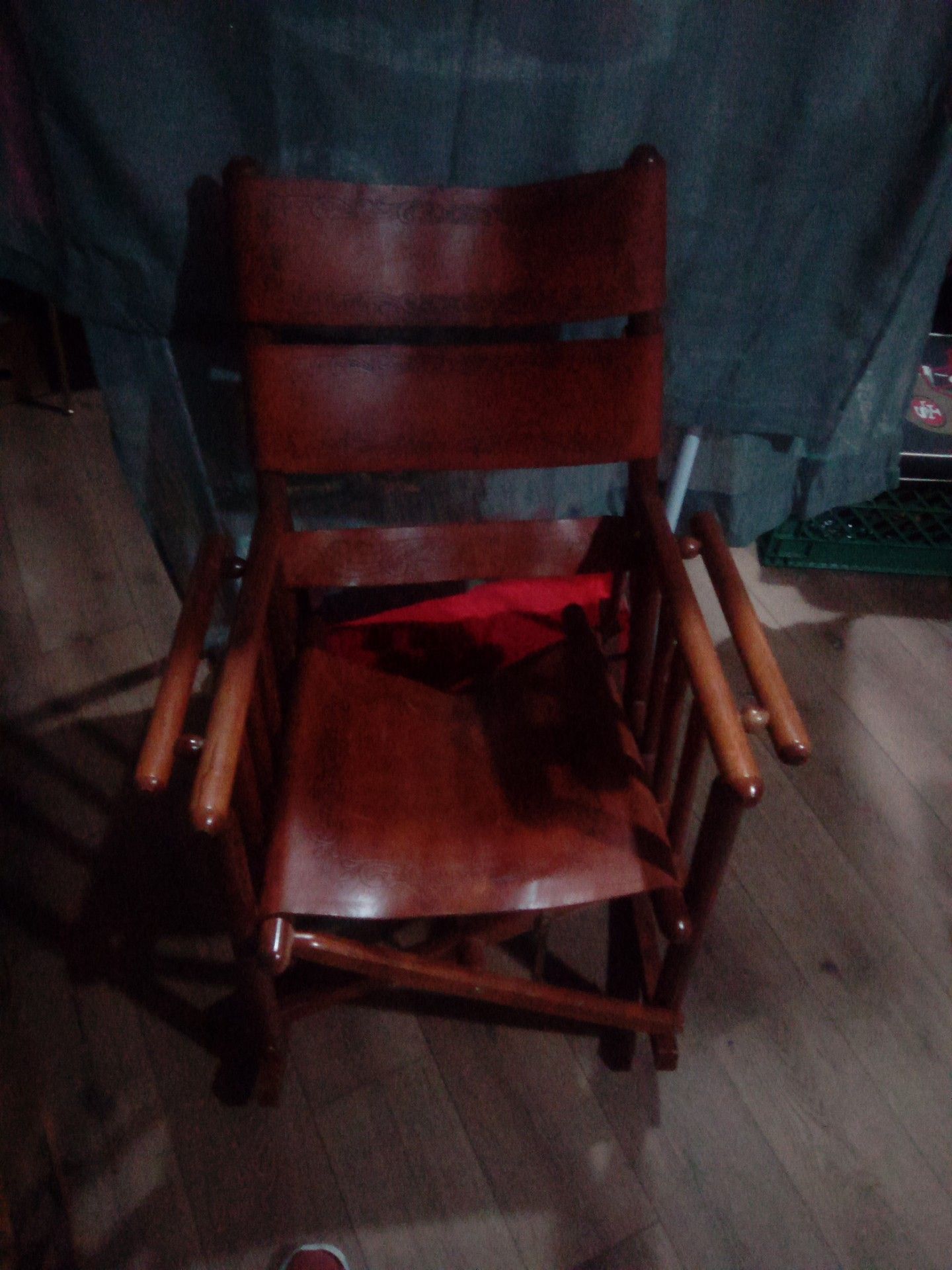 Handmade custom rocking chair