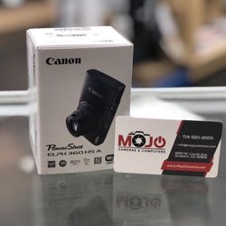 Canon Powershot Elph 360 Hs A