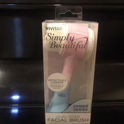 Vivitar Dual Sided Facial Brush -Brand New