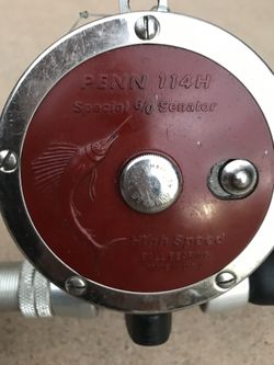 Salt water fishing pol