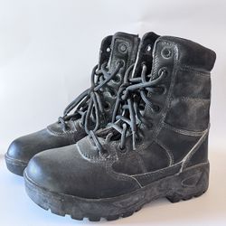 Response Gear by TOFC: Black RG Tactical Women’s Boots #1061 Zip & Lace Size 6