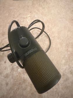 Maono Dm30rgb gaming microphone in black