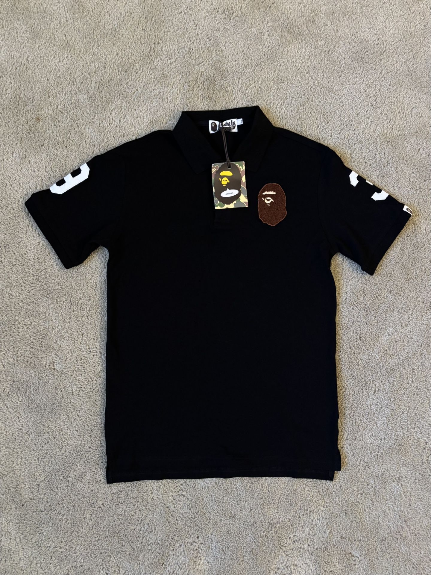 SS22 Bathing Ape Large Ape Head Polo