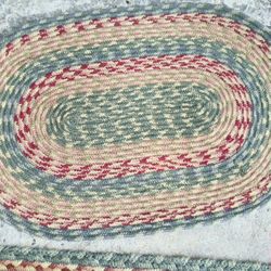 2 Capitol Import Company  Larger Doll House Size JUTE Rugs both $10