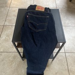 Levi’s 505 Regular Fit Jeans – W36 L29 – Dark Wash