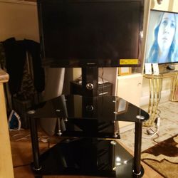 32 inch Emerson TV with stand