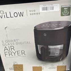 Willow Eco-Series 5qt Glass Digital Air Fryer