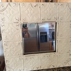 Tin Framed Mirror (Greenway Road And Cave Creek Road)