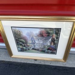 Nice Thomas Kincade Print
