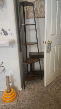 Four tier corner stand