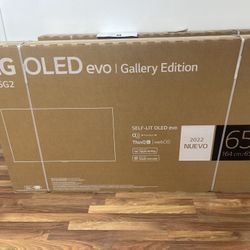 LG  TV OLED 65”  Evo gallery Edition Brand New