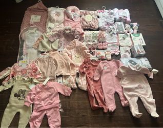 Huge lot of baby girl clothes