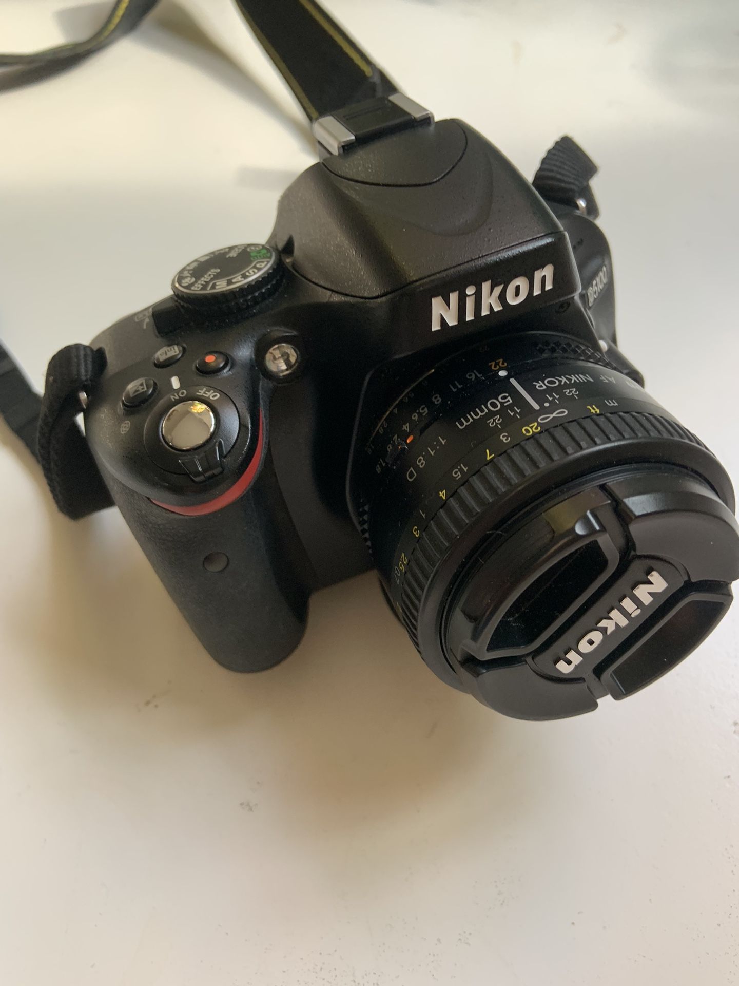 Portrait Nikon D5 100 Nikon D5100 Camera With 35mm Lens Stock