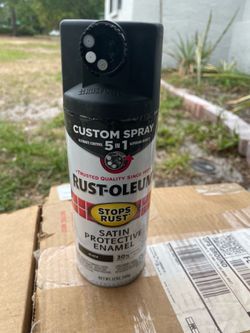 Enamel black paint