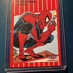2023 Fleer Throwbacks Marvel Edition Red Spider-Man