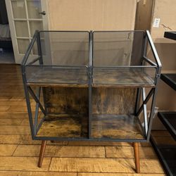 Record Storage Shelf