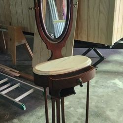 Beautiful Antique Shaving Stand