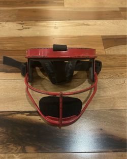 RIP-IT Defense Softball Fielder Face Mask Scarlet