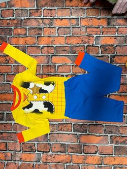 Disney Toy Story Woody Kids Costume Pajama Set