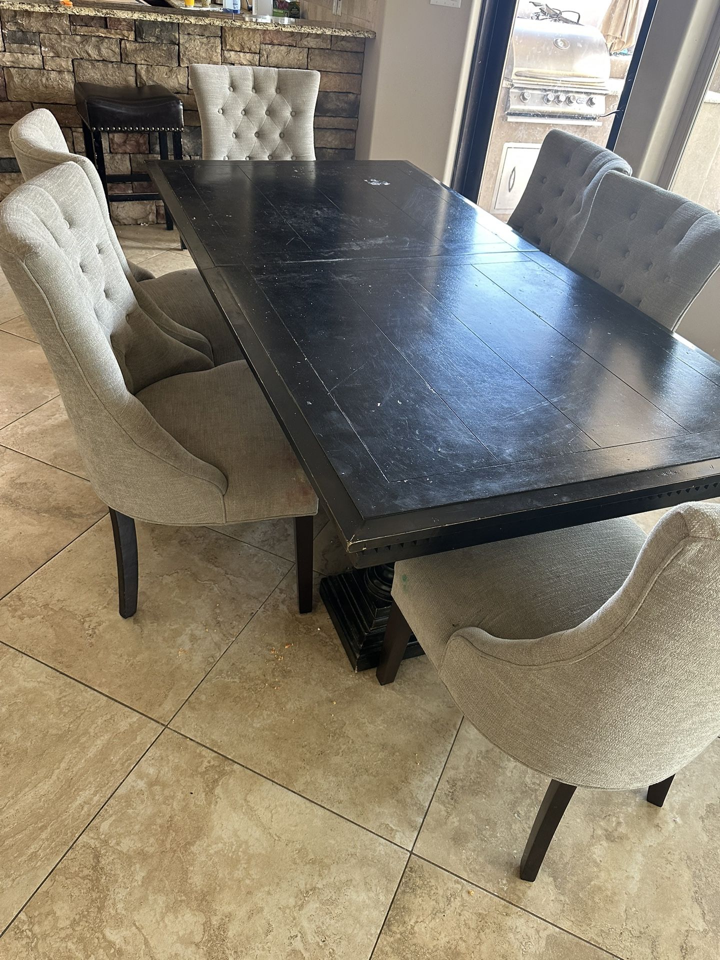 Dining Table and Chair Set